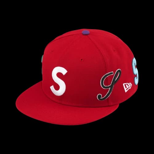 Supreme Multi S Logo New Era 'Red'