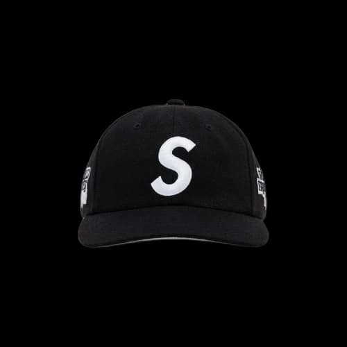 Supreme World Famous S Logo 6-Panel 'Black'