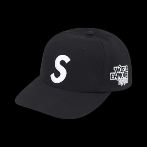Supreme World Famous S Logo 6-Panel 'Navy'