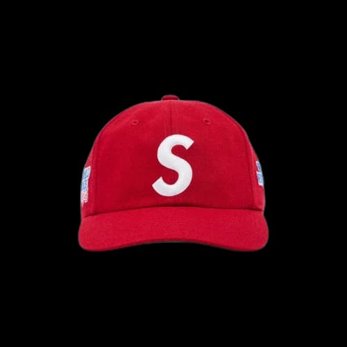 Supreme World Famous S Logo 6-Panel 'Red'