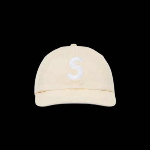 Supreme Pigment Coated S Logo 6 Panel 'Stone'