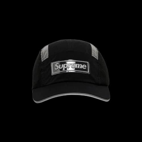 Supreme Side Mesh Camp Cap 'Black'