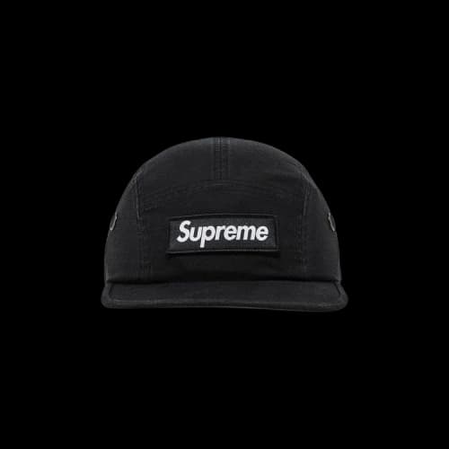 Supreme Military Camp Cap 'Black'