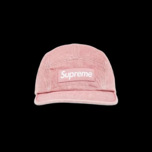 Supreme Denim Camp Cap 'Pink'