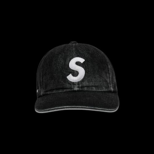 Supreme Cordura Denim S Logo 6-Panel 'Black'