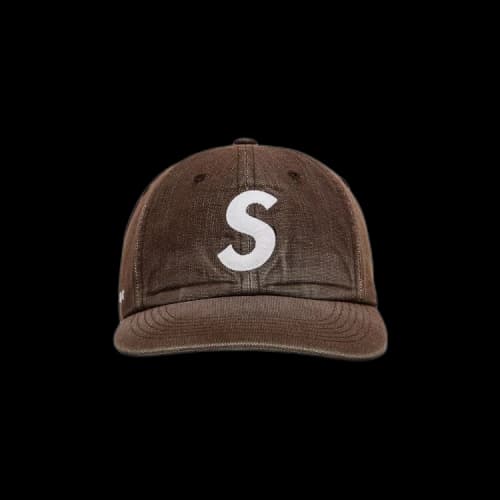 Supreme Cordura Denim S Logo 6-Panel 'Brown'