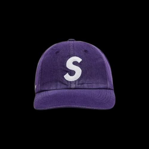 Supreme Cordura Denim S Logo 6-Panel 'Purple'