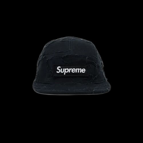 Supreme Layered Camo Camp Cap 'Black'