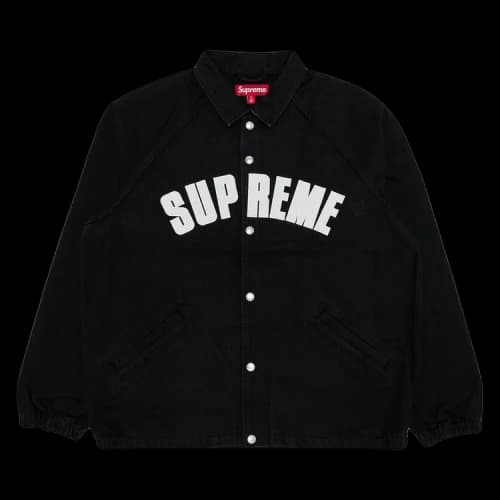 Supreme Arc Denim Coaches Jacket 'Black'
