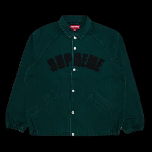 Supreme Arc Denim Coaches Jacket 'Green'