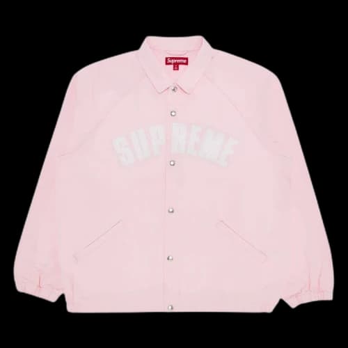 Supreme Arc Denim Coaches Jacket 'Light Pink'