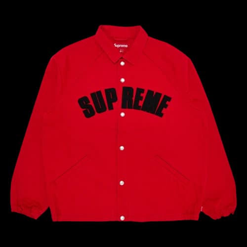 Supreme Arc Denim Coaches Jacket 'Red'