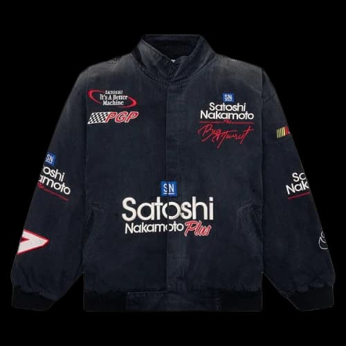 Satoshi Nakamoto Days Of Thunder Jacket 'Black'