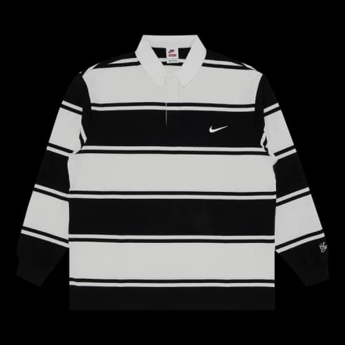 Supreme x Nike Stripe Rugby 'Black'