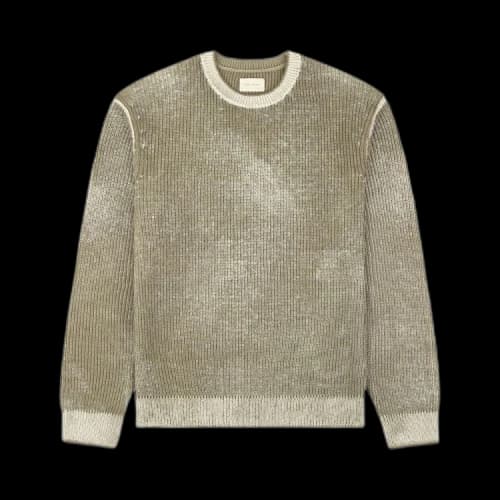 Aimé Leon Dore Kalloni Shaker Stitch Sweater 'Laurel Oak'