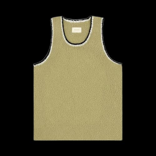 Aimé Leon Dore Slub Knit Tank Top 'Seagrass'
