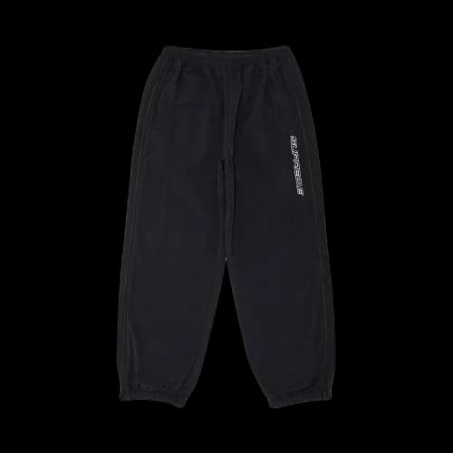 Supreme Contrast Zip Warm Up Pant 'Black'