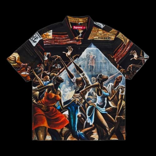Supreme x Ernie Barnes Short-Sleeve Shirt 'Dance'