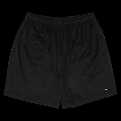 Supreme Small Box Baggy Mesh Short 'Black'