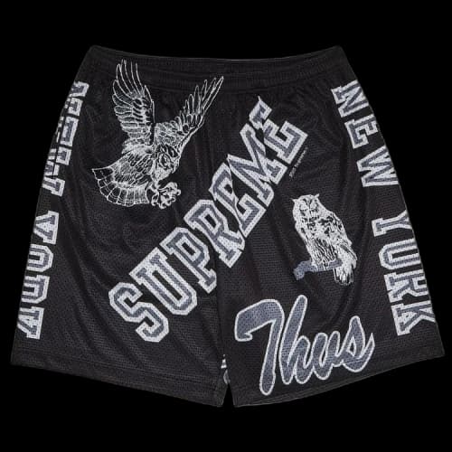 Supreme Varsity Mesh Short 'Black'