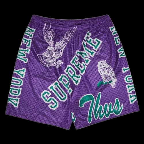 Supreme Varsity Mesh Short 'Purple'