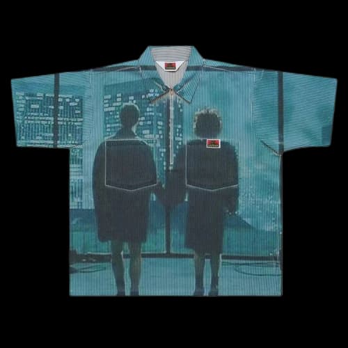 Satoshi Nakamoto Weird Time Shirt 'Blue'