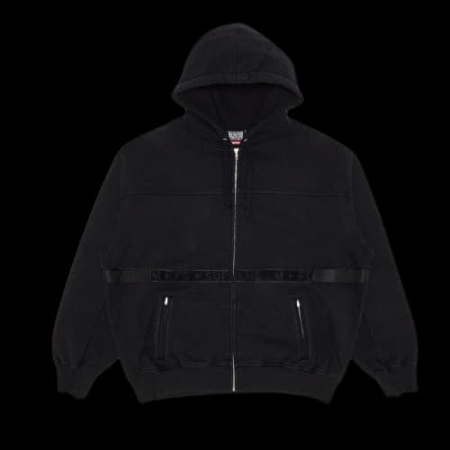 Supreme x Martithé + François Girbaud Zip Up Hooded Sweatshirt 'Black'