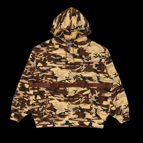 Supreme x Martithé + François Girbaud Zip Up Hooded Sweatshirt 'Camo'
