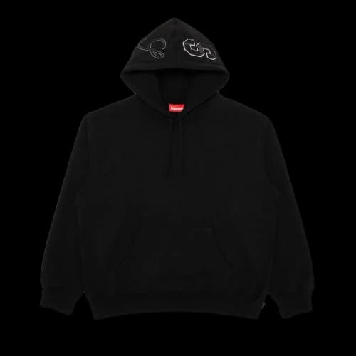 Supreme Multi S Logo Hooded Sweatshirt 'Black'