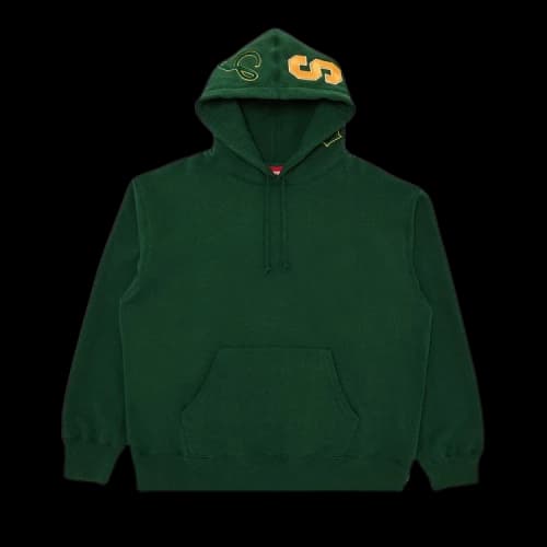 Supreme Multi S Logo Hooded Sweatshirt 'Pine'