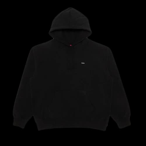 Supreme Small Box Hooded Sweatshirt 'Black'