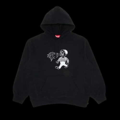 Supreme x Homerun Hooded Sweatshirt 'Black'