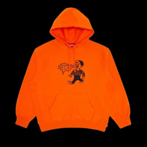 Supreme x Homerun Hooded Sweatshirt 'Orange'