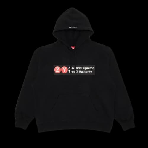 Supreme x Zoo York Hooded Sweatshirt 'Black'