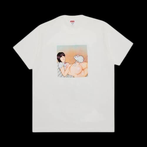 Supreme Mouse Tee 'White'