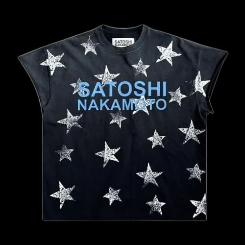 Satoshi Nakamoto Tyler T-Shirt 'Black'