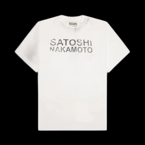 Satoshi Nakamoto Destroyed Luke Tee 'Black'