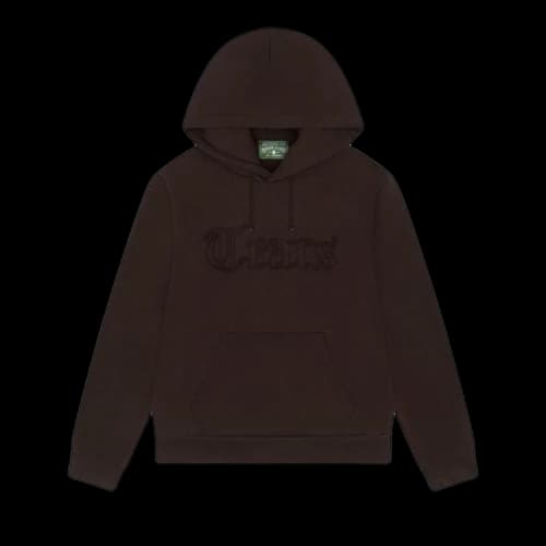 Denim Tears Cut Out Hoodie 'Brown'