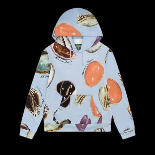 Denim Tears Shell Hoodie 'Blue'