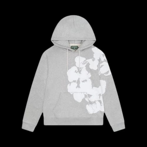 Denim Tears Big Cotton Wreath Sweatshirt 'Grey'