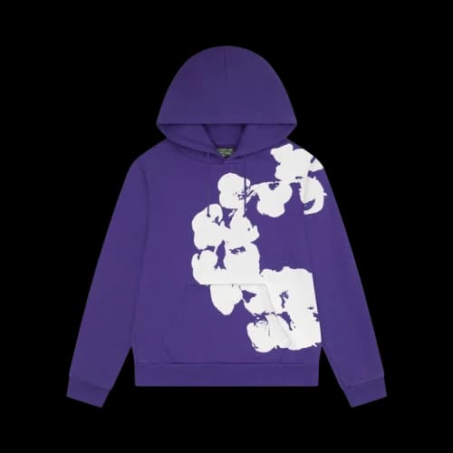Denim Tears Big Cotton Wreath Sweatshirt 'Purple'