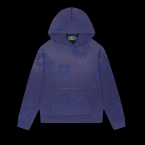 Denim Tears Mono Cotton Wreath Hoodie 'Washed Blue'