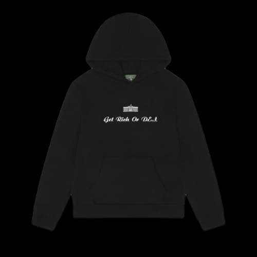 Denim Tears Get Rich Or Dei Hoodie 'Black' 'Black'