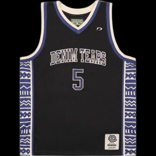 Denim Tears Game Jersey 'Black'
