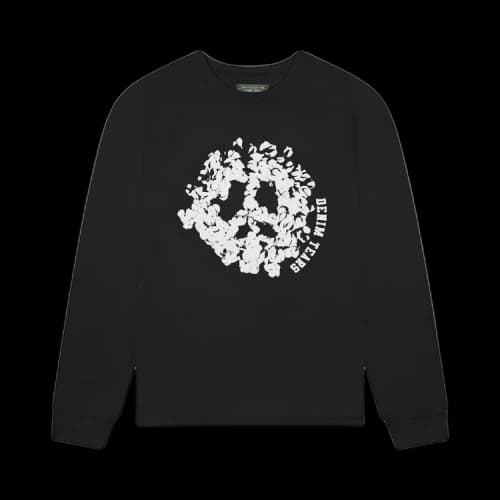 Denim Tears Peace Wreath Long-Sleeve Tee 'Black'