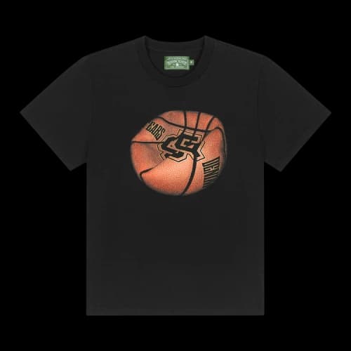 Denim Tears Deflated Basketball Tee 'Black'