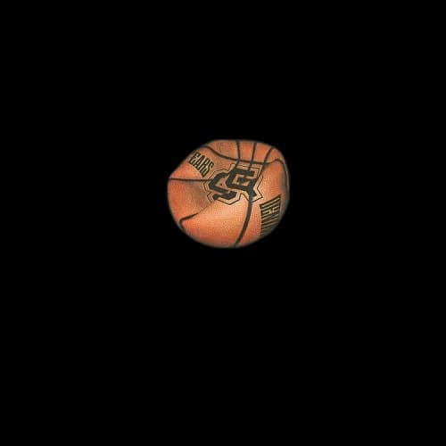 Denim Tears Deflated Basketball Tee 'White'