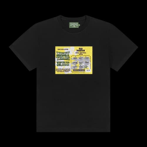 Denim Tears Scratch-Off Tee 'Black'