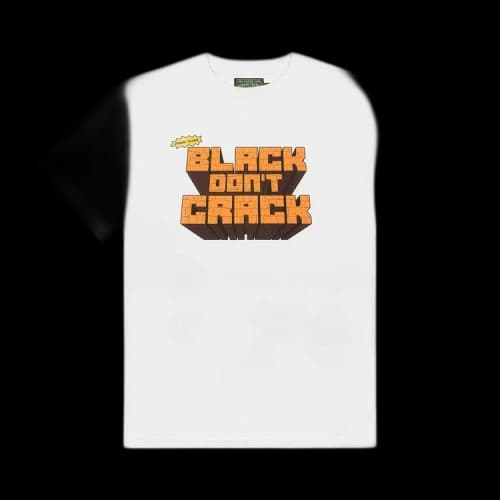 Denim Tears Black Don't Crack Tee 'White'