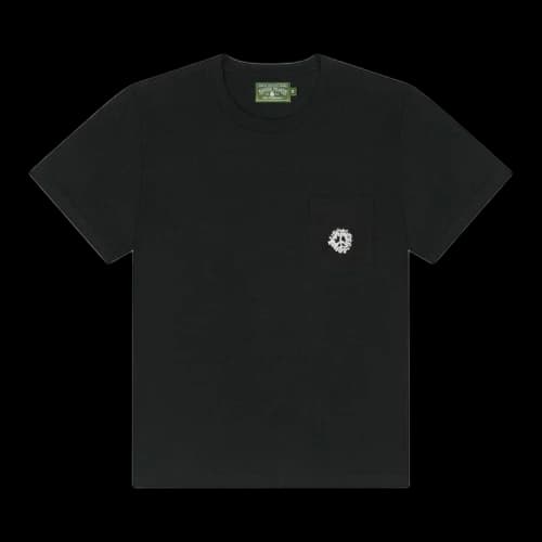 Denim Tears Peace Wreath Pocket Tee 'Black'